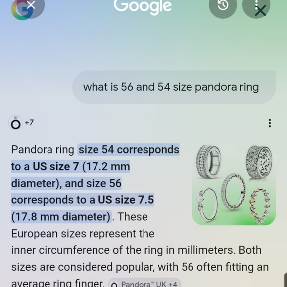 Pandora Tiara Rings - Stackable - Picture 12 of 12